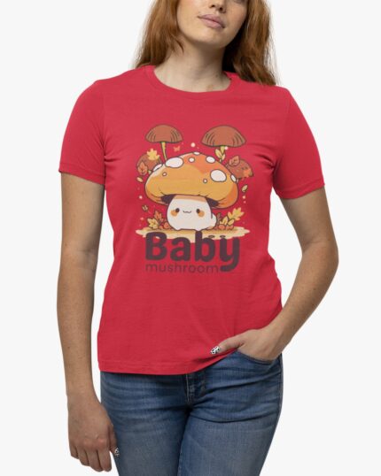 Baby Mushroom Women's T-Shirt