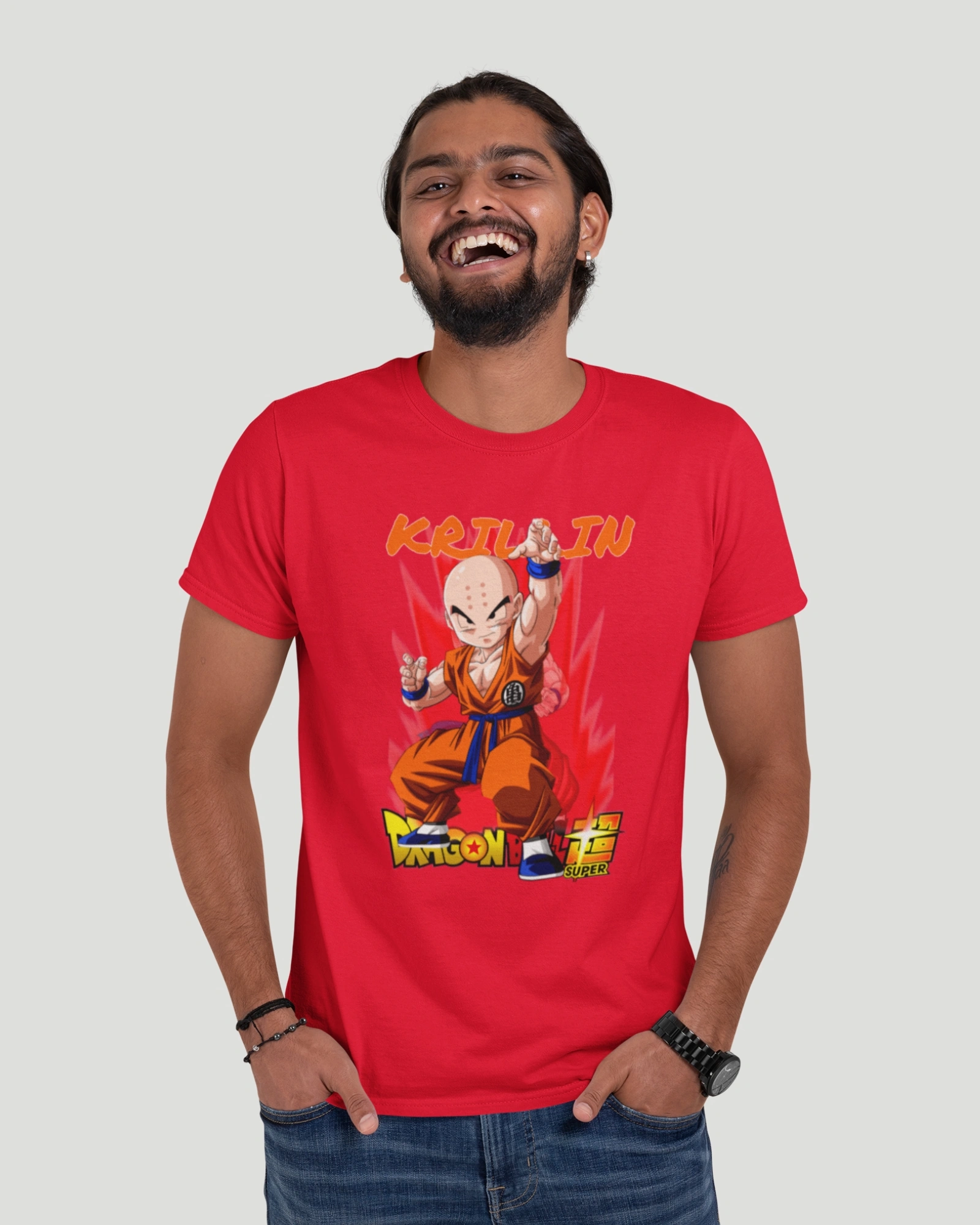 Daragon Ball Red T shirt Daragon Ball Red T shirt - Image 1